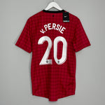 2012/13 MANCHESTER UNITED V.PERSIE #20 *BNWT* HOME SHIRT (M) NIKE