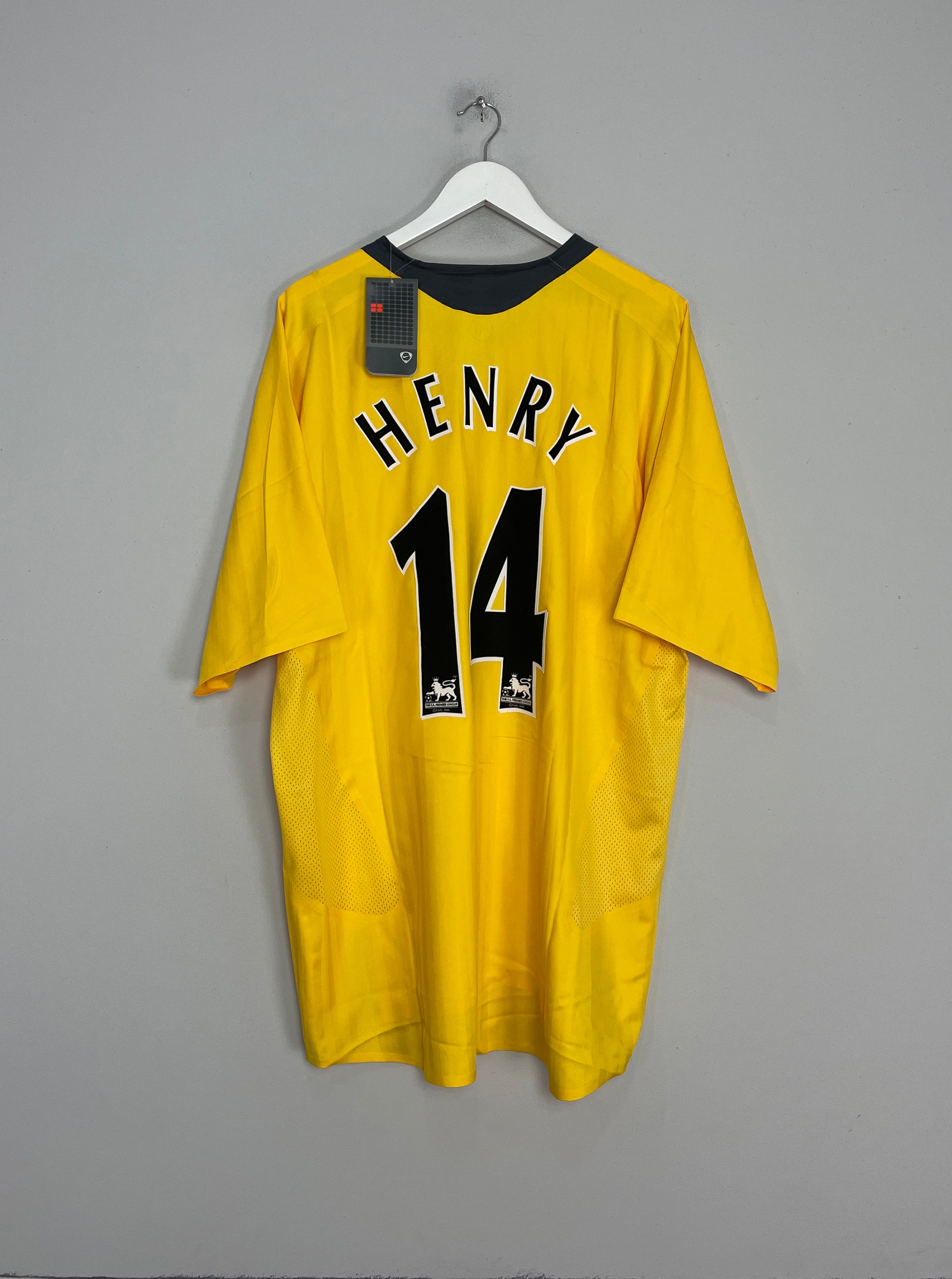 2006/07 ARSENAL HENRY #14 *BNWT* AWAY SHIRT (XXL) NIKE