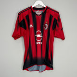 2004/05 AC MILAN SHEVCHENKO #7 HOME SHIRT (M) ADIDAS