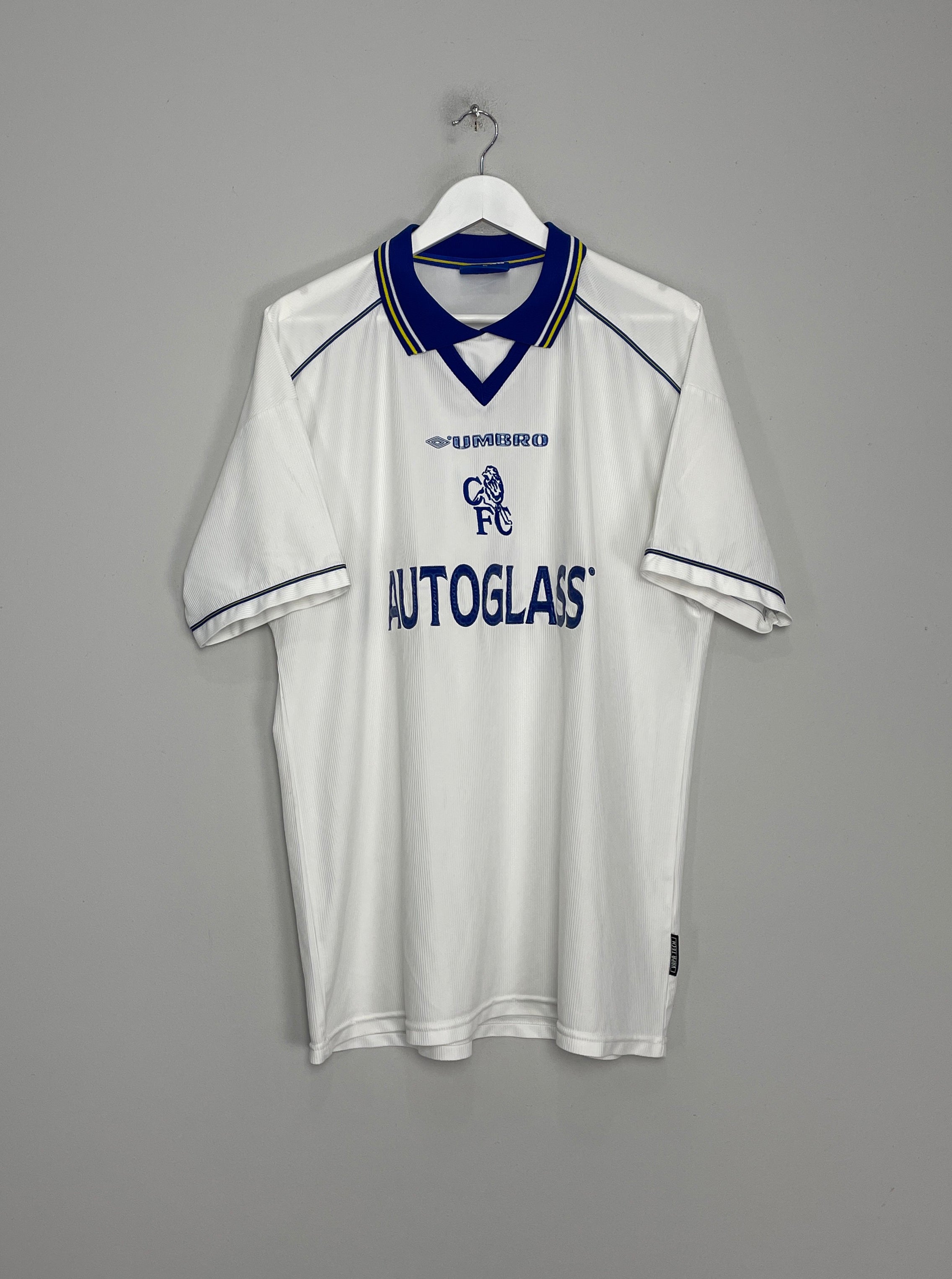 1998/99 CHELSEA AWAY SHIRT (XL) UMBRO