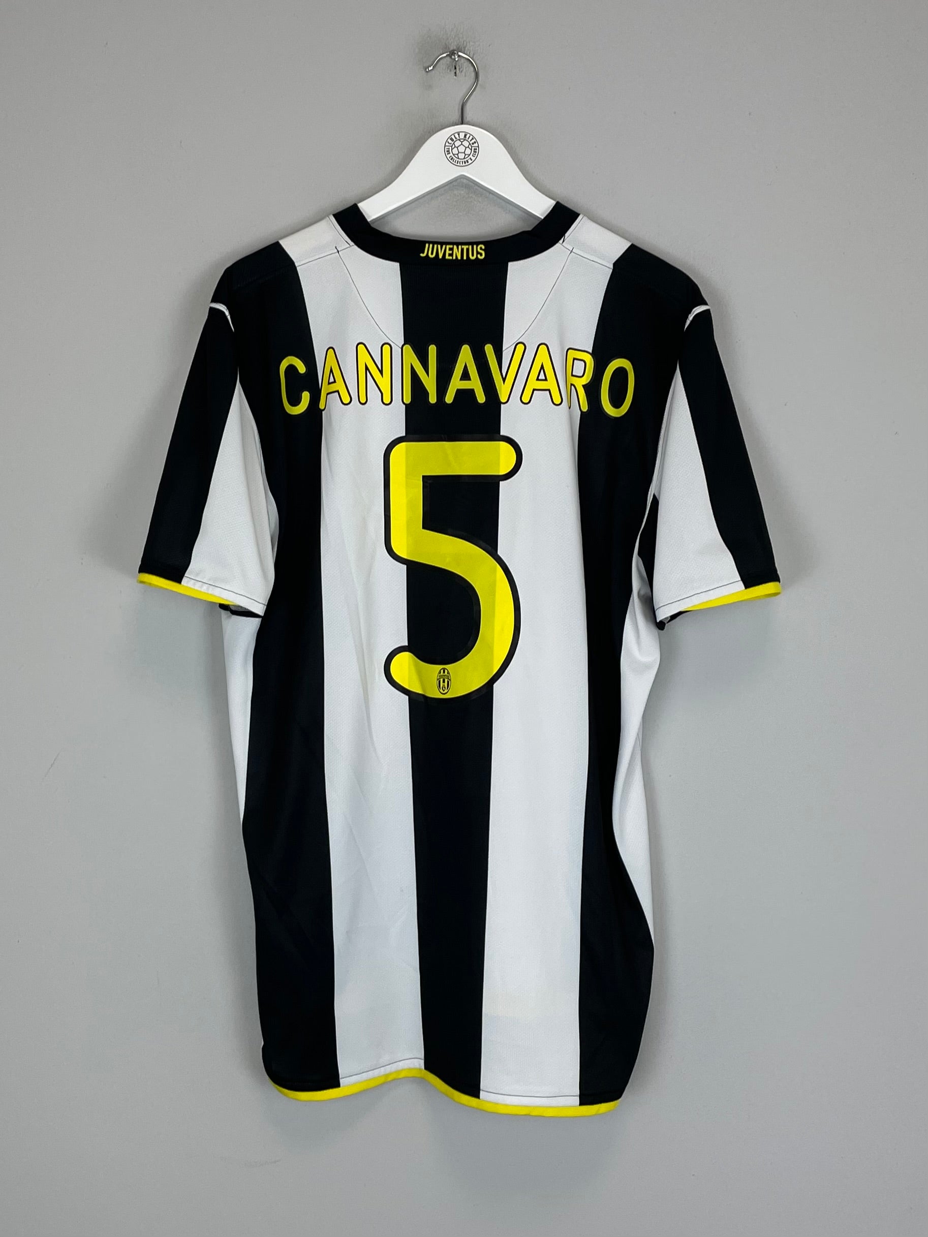 2008/09 JUVENTUS CANNAVARO #5 HOME SHIRT (L) NIKE