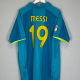 2007/08 BARCELONA MESSI #19 AWAY SHIRT (XL) NIKE