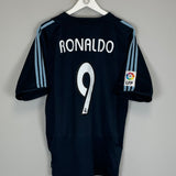 2003/04 REAL MADRID RONALDO #9 AWAY SHIRT (L) ADIDAS