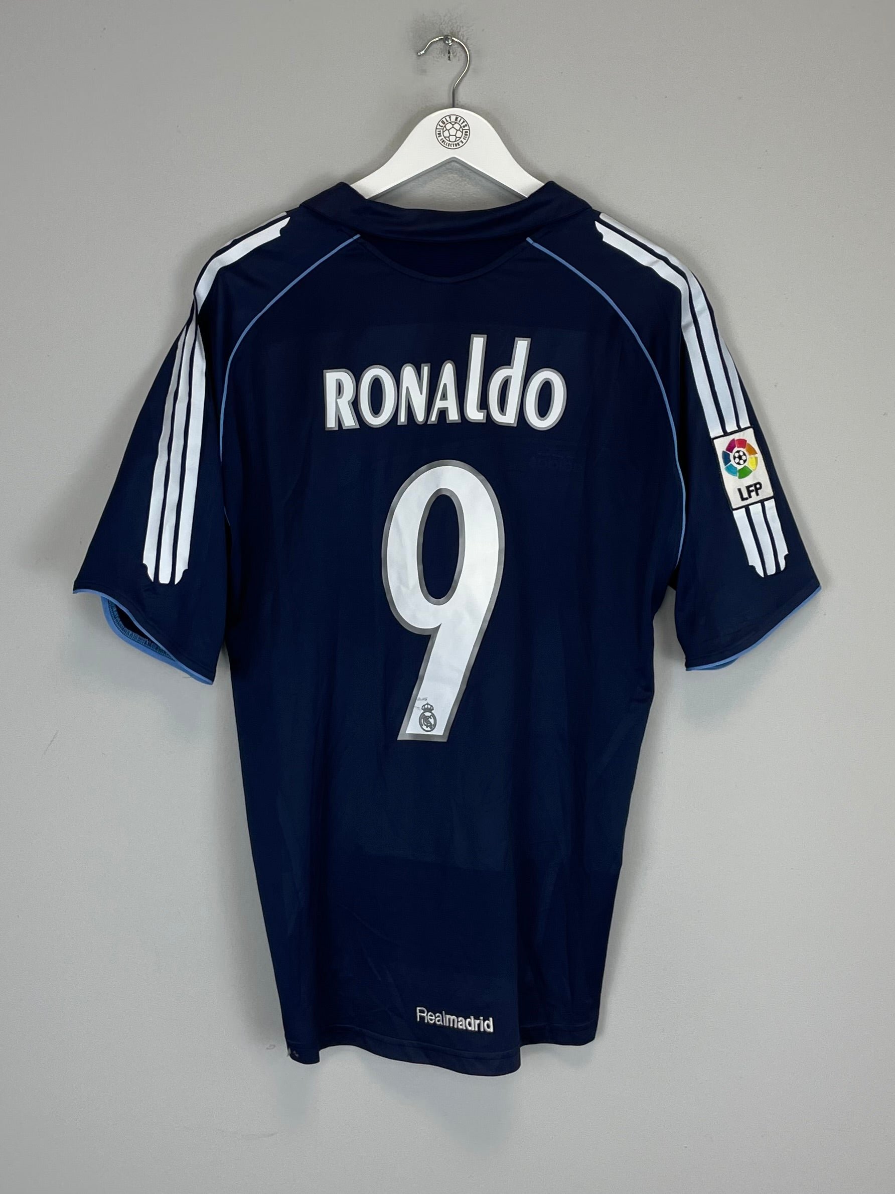 2005/06 REAL MADRID RONALDO #9 AWAY SHIRT (L) ADIDAS