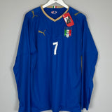 2007/08 ITALY DEL PIERO #7 *BNWT* HOME SHIRT (L) PUMA