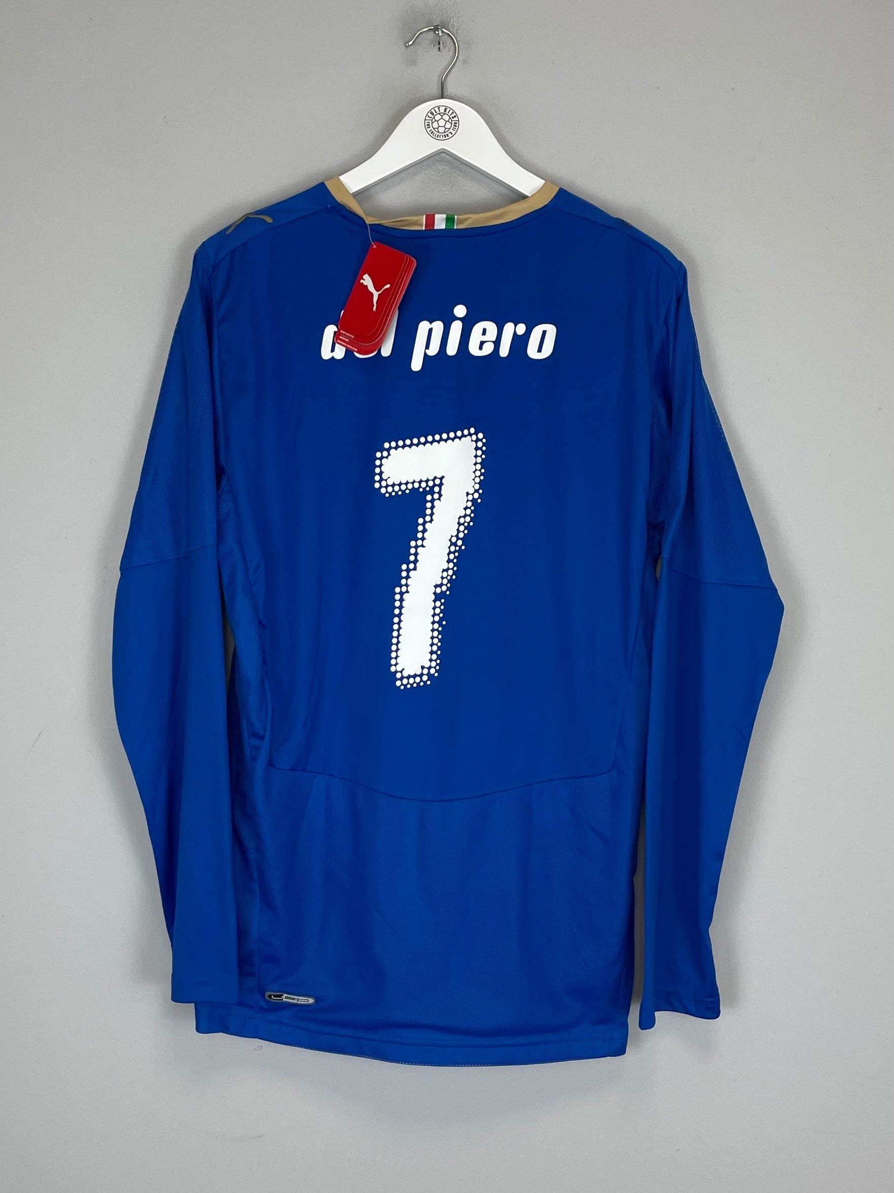 2007/08 ITALY DEL PIERO #7 *BNWT* HOME SHIRT (L) PUMA