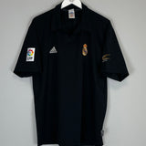 2001/02 REAL MADRID FIGO #10 AWAY SHIRT (L) ADIDAS