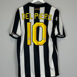 2010/11 JUVENTUS DEL PIERO #10 HOME SHIRT (L) NIKE