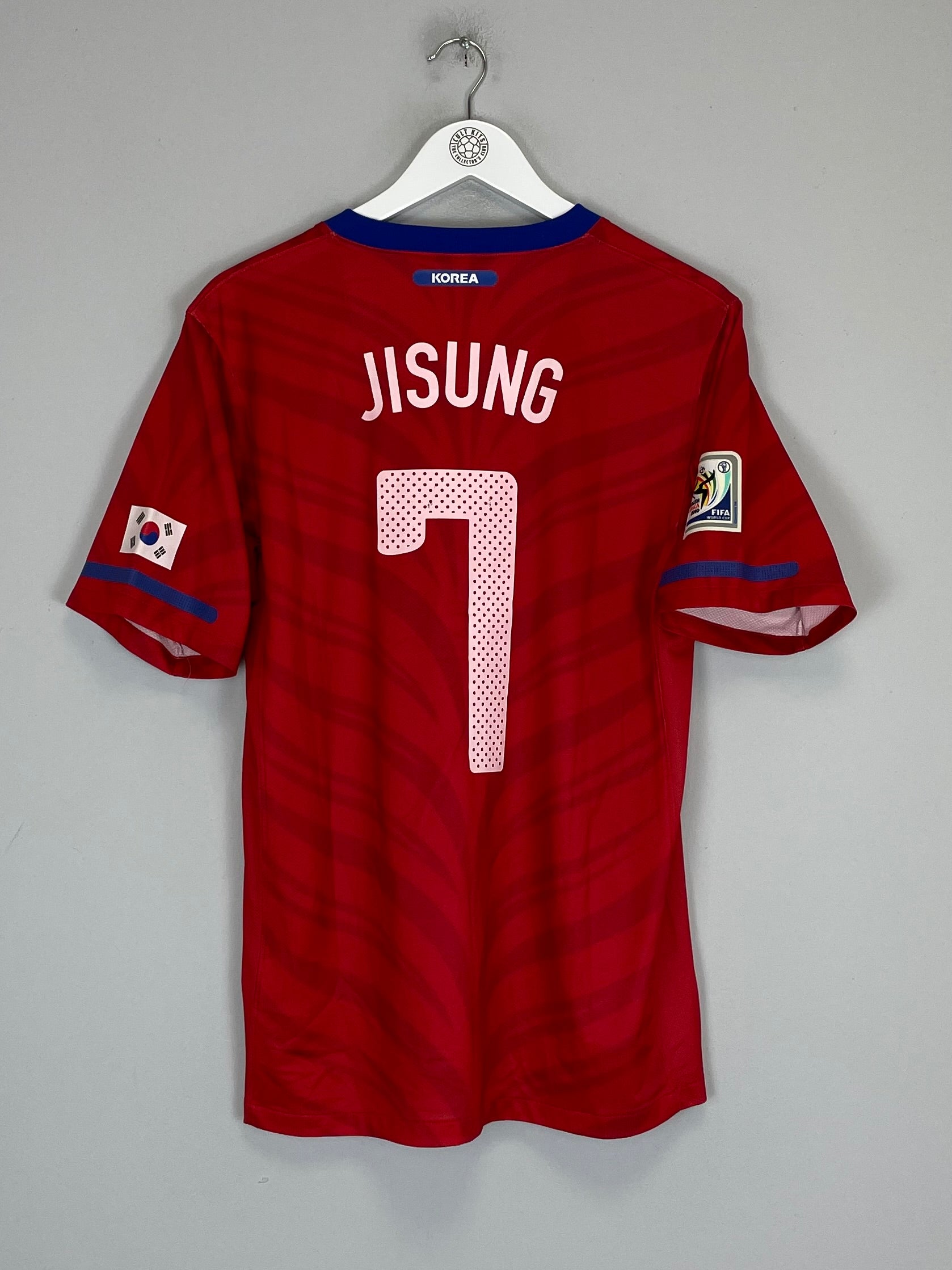 2010/12 SOUTH KOREA JI SUNG #7 HOME SHIRT (L) NIKE