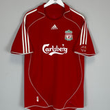 2006/08 LIVERPOOL GERRARD #8 HOME SHIRT (L) ADIDAS