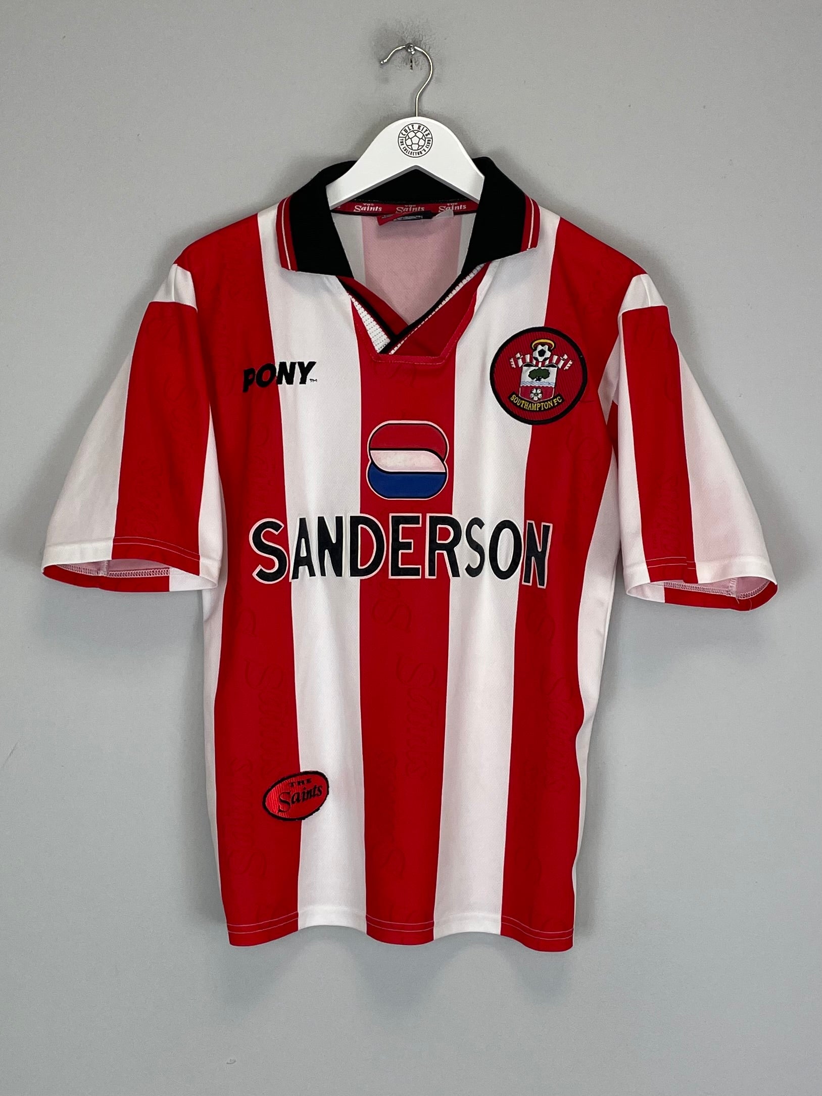 1997/99 SOUTHAMPTON HOME SHIRT (M) PONY