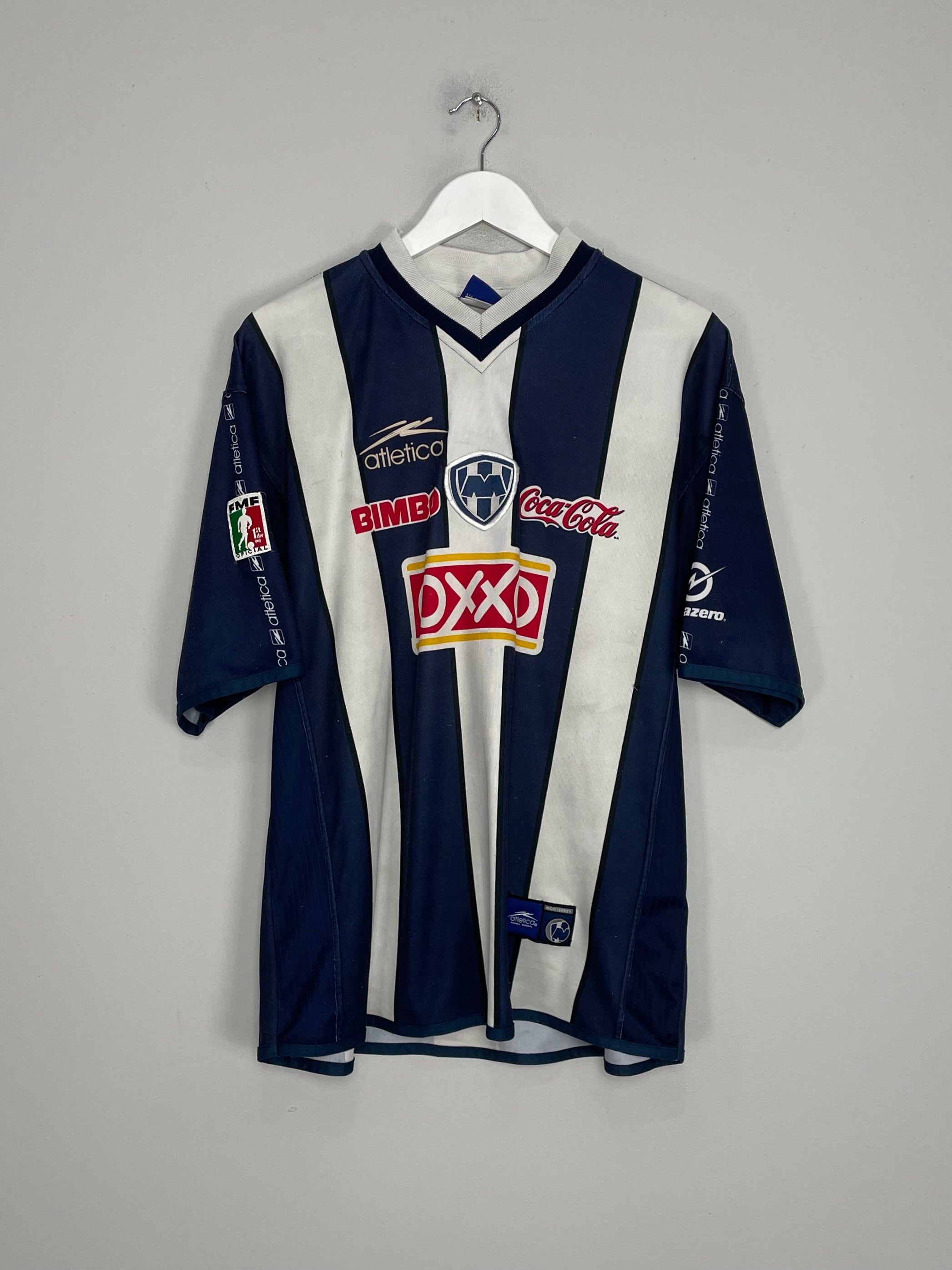 2000/01 MONTERREY HOME SHIRT (XL) ATLETICA