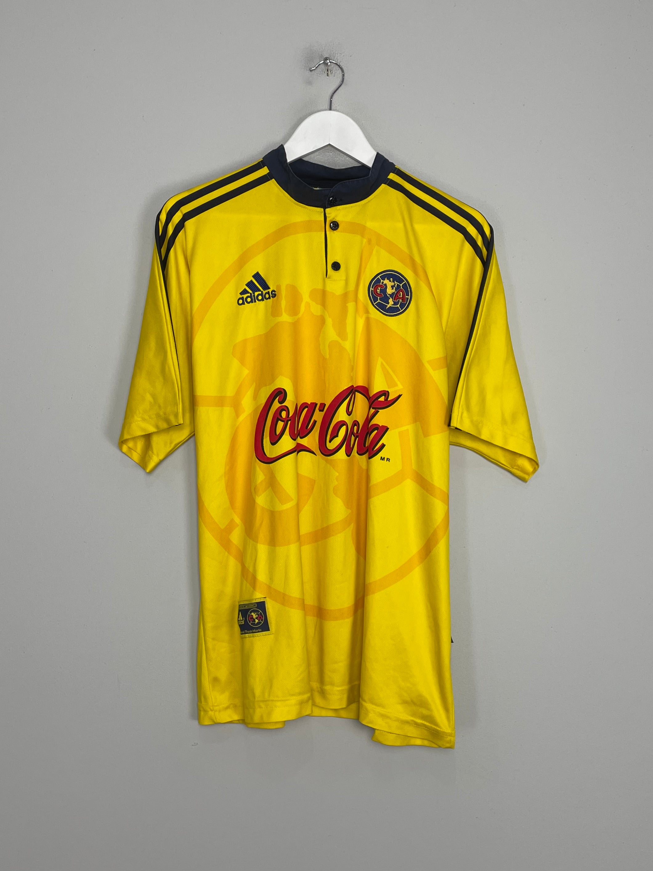 1999/00 CLUB AMERICA HOME SHIRT (L) ADIDAS