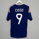 2009/10 FRANCE CISSE #9 HOME SHIRT (L) ADIDAS