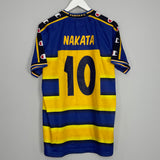 2001/02 PARMA NAKATA #10 HOME SHIRT (XL) CHAMPION