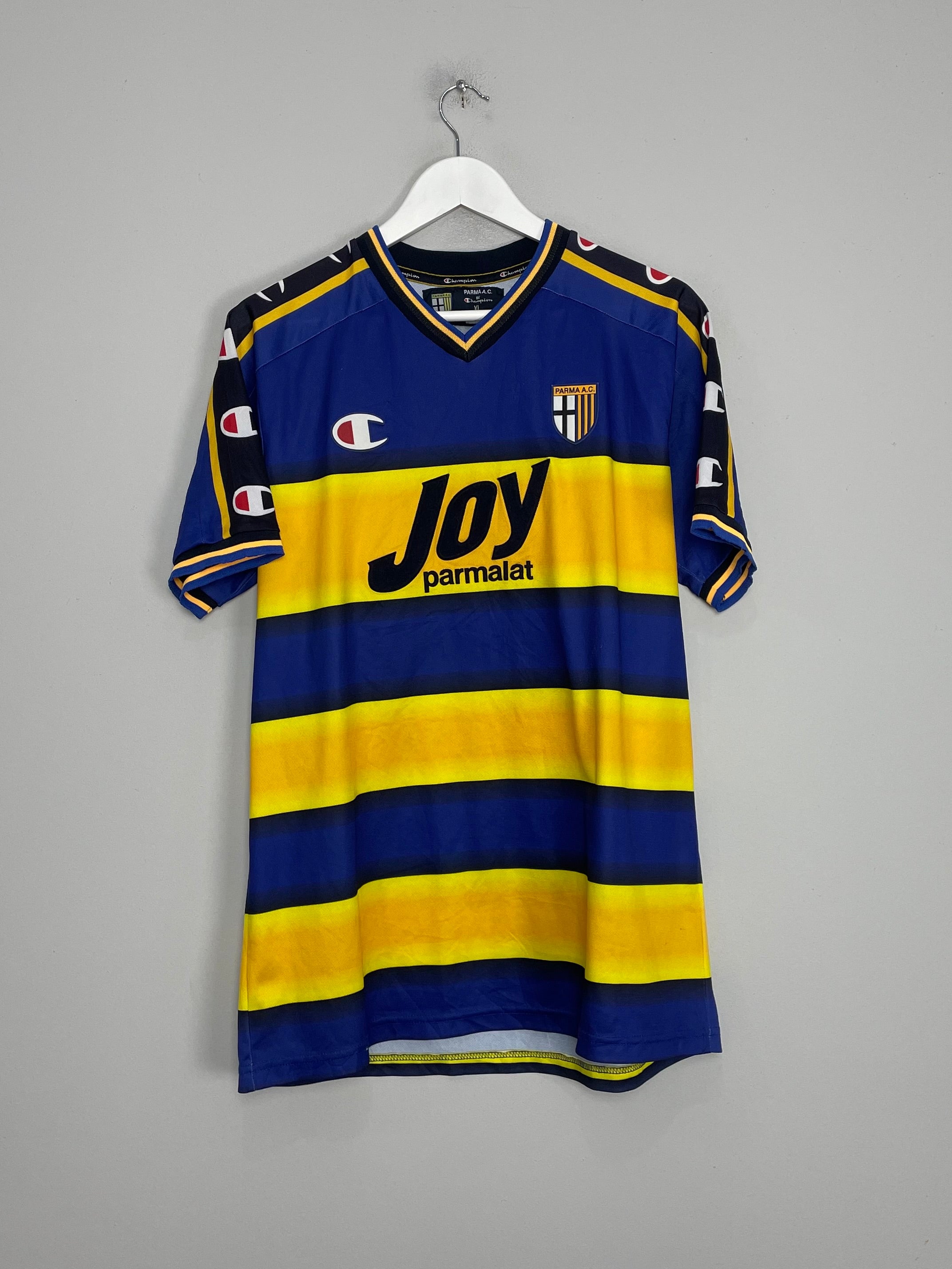 CULT KITS - 2001/02 PARMA NAKATA #10 HOME SHIRT (XL) CHAMPION