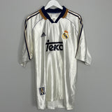 1998/00 REAL MADRID R. CARLOS #3 HOME SHIRT (XL) ADIDAS