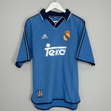 1999/00 REAL MADRID RAUL #7 AWAY SHIRT (M) ADIDAS