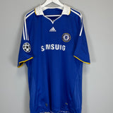 2008/09 CHELSEA LAMPARD #8 C/L HOME SHIRT (XXL) ADIDAS