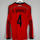 2014/15 MEXICO MARQUEZ #4 L/S AWAY SHIRT (M) ADIDAS