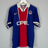 1997/98 PSG *PLAYER ISSUE* HOME SHIRT (L) NIKE