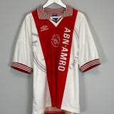 1996/97 AJAX HOME SHIRT (XL) UMBRO