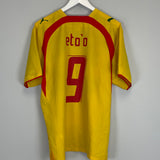 2004/06 CAMEROON ETO'O #9 AWAY SHIRT (L) PUMA