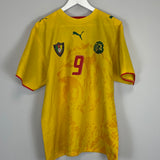 2004/06 CAMEROON ETO'O #9 AWAY SHIRT (L) PUMA