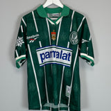 1996/97 PALMEIRAS #10 *CAMPEONATO PAULISTA* HOME SHIRT (M) REEBOK