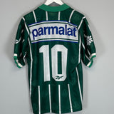 1996/97 PALMEIRAS #10 *CAMPEONATO PAULISTA* HOME SHIRT (M) REEBOK