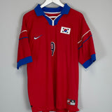 1998/01 SOUTH KOREA D H KIM #9 HOME SHIRT (XL) NIKE