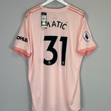 2018/19 MANCHESTER UNITED MATIC #21 *BNWT* AUTHENTIC AWAY SHIRT (XXL) ADIDAS