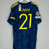 2021/22 MANCHESTER UNITED CAVANI #21 *BNWT* AUTHENTIC THIRD SHIRT (XXL) ADIDAS