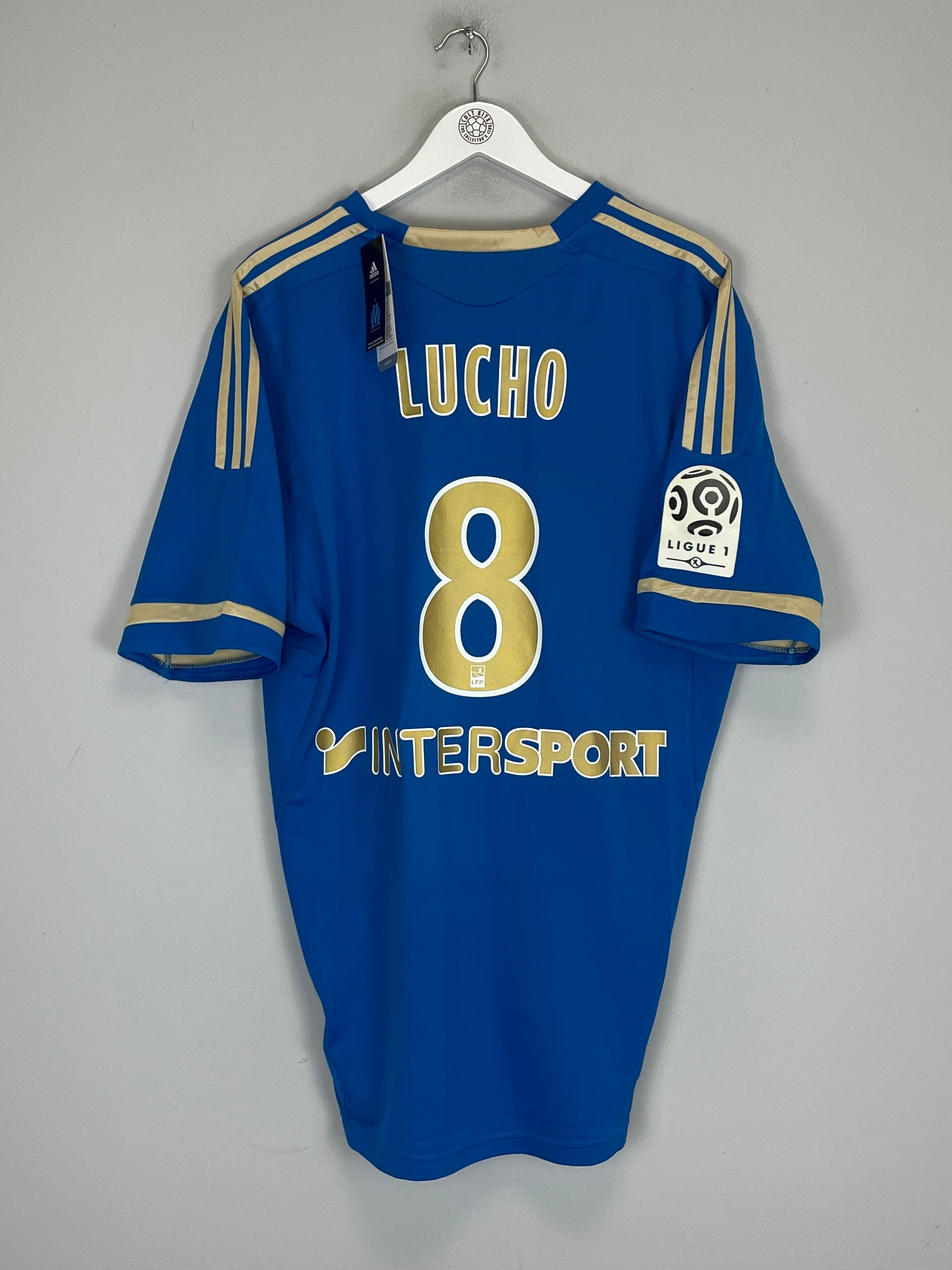 2011/12 MARSEILLE LUCHO #8 *BNWT* AWAY SHIRT (XL) ADIDAS