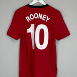 2009/10 MANCHESTER UNITED ROONEY #10 HOME SHIRT (M) NIKE