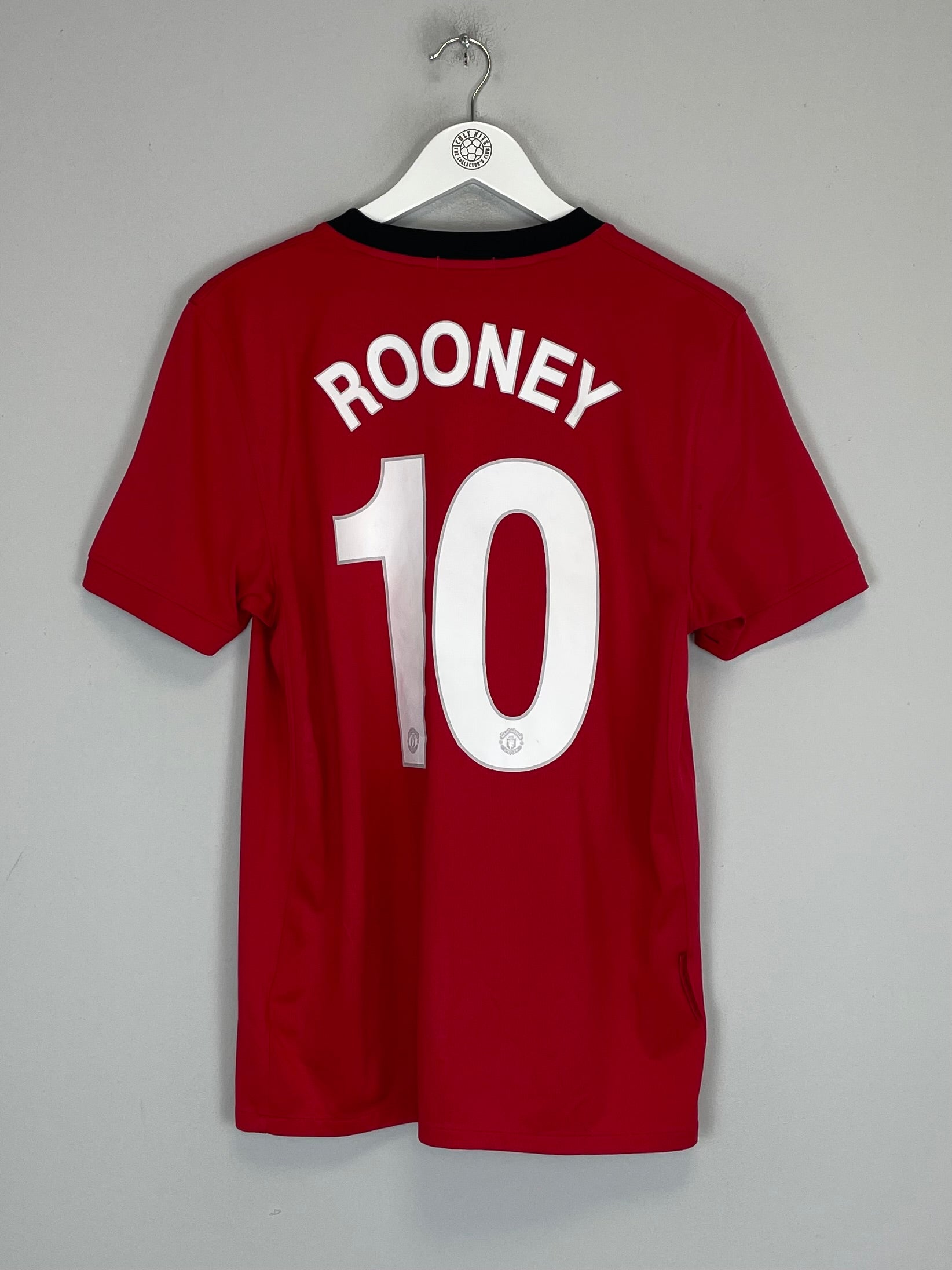 2009/10 MANCHESTER UNITED ROONEY #10 HOME SHIRT (M) NIKE