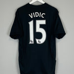 2009/10 MANCHESTER UNITED VIDIC #15 AWAY SHIRT (L) NIKE