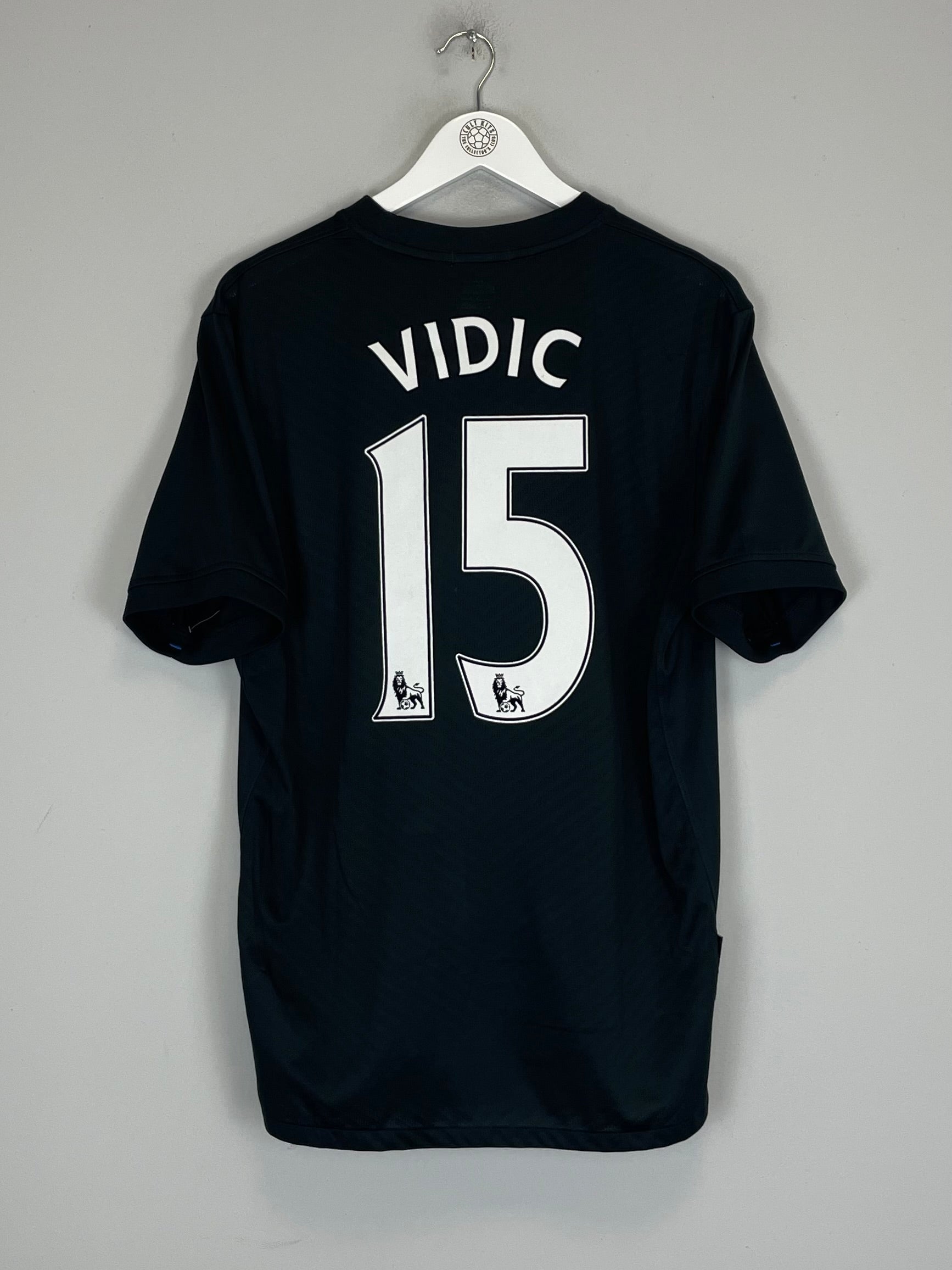 2009/10 MANCHESTER UNITED VIDIC #15 AWAY SHIRT (L) NIKE