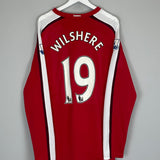 2008/10 ARSENAL WILSHERE #19 L/S HOME SHIRT (XXL) NIKE