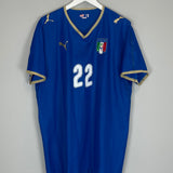 2007/08 ITALY AQUILANI #22 *PLAYER ISSUE* HOME SHIRT (XXL) PUMA