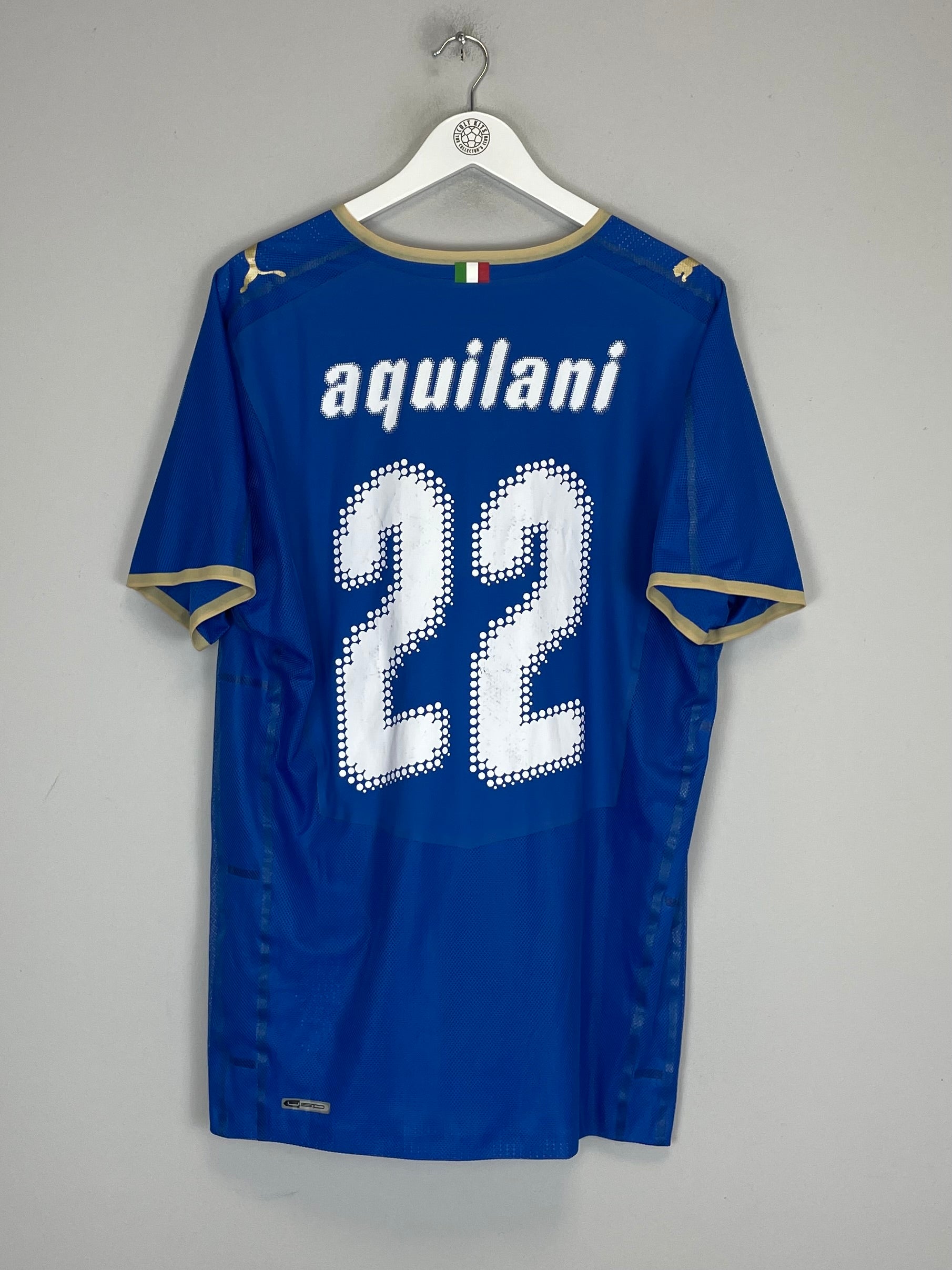 2007/08 ITALY AQUILANI #22 HOME SHIRT (XXL) PUMA