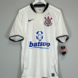 2009/10 CORINTHIANS RONALDO #9 *BNWT* HOME SHIRT (L) NIKE