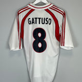 2000/02 AC MILAN GATTUSO AWAY SHIRT (M) ADIDAS