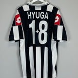 2000/01 JUVENTUS HYUGA #18 HOME SHIRT (XL) LOTTO