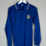 1986/91 ITALY #11 L/S HOME SHIRT (M) DIADORA