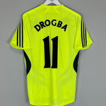 2007/08 CHELSEA DROGBA #11 AWAY SHIRT (S) ADIDAS