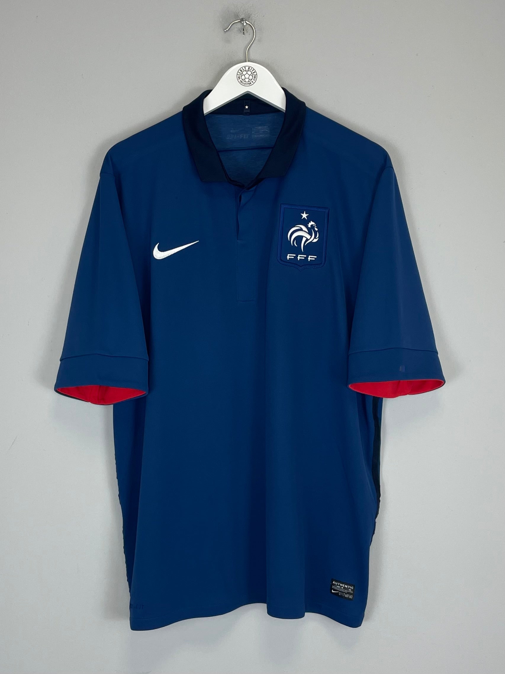 2011/12 FRANCE HOME SHIRT (XL) NIKE