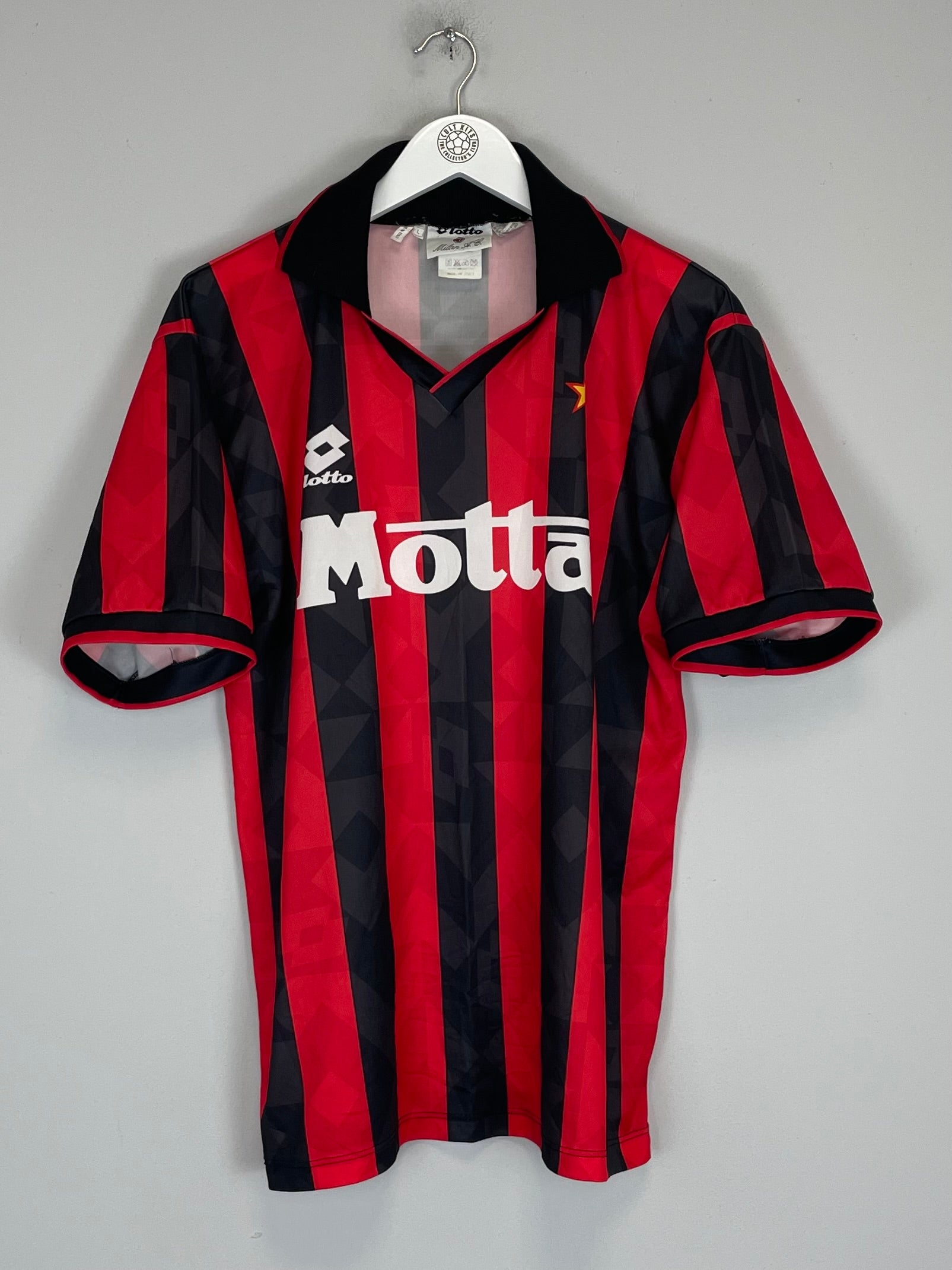 1993/94 AC MILAN #9 HOME SHIRT (L) LOTTO