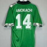 1994/95 NIGERIA AMOKACHI #14 HOME SHIRT (L) ADIDAS