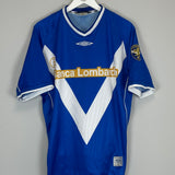 2002/03 BRESCIA BAGGIO #10 HOME SHIRT (M) UMBRO